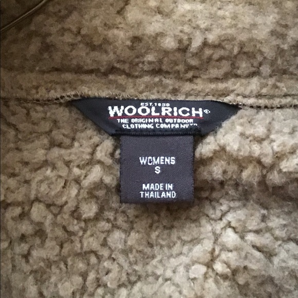 Woolrich Women’s Faux Suede Sherpa Jacket - Picture 8 of 9